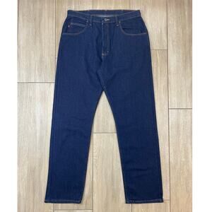 Red Kap Work Jeans Mens 36x32 Dark Wash Utility Denim Workwear Straight Leg NWOT